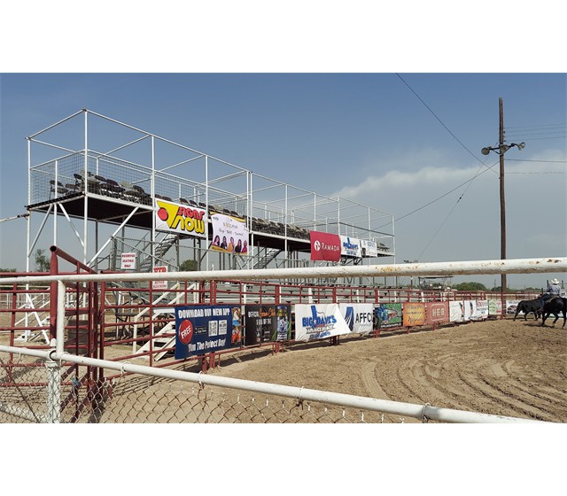 Sky Boxes and VIP Special Section Bleachers (North end of 
the Arena)